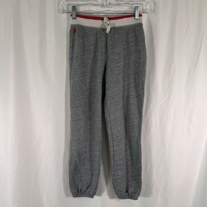 Polo Ralph Lauren Joggers Boys Medium 8-10 Grey Pull On No Pockets Cotton Blend